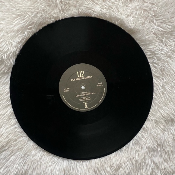 U2 Wide Awake In America 1985 EP Vinyl Record - Picture 5 of 5